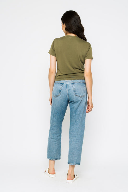 Claire-Crew Tee